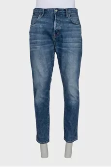 Men's slim fit jeans with pockets