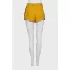 Shorts with accent inserts