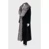 Coat decorated with fox fur