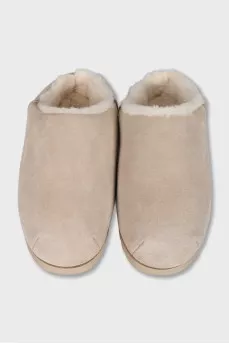 Beige insulated UGG boots