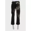 Men's tie-dye jeans