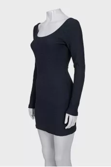Backless bodycon mini dress