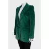Green fitted jacket