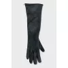 Long lambskin gloves