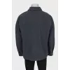 Men's oversized shirt with buttons