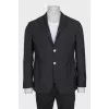 Men's fine wool jacket