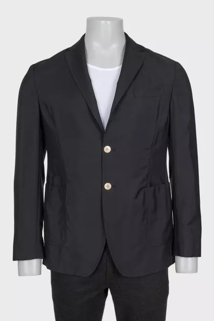 Men's fine wool jacket