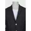 Men's fine wool jacket