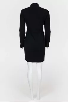 Vintage dress with a lightning-stand on a zipper