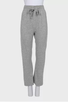 Wool and cashmere sweatpants