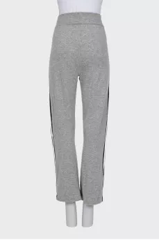 Wool and cashmere sweatpants