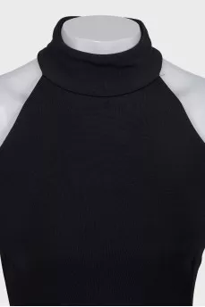 Off-the-shoulder, fitted dress