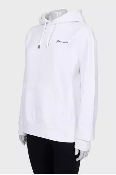 Біле худі Le Sweatshirt Brod