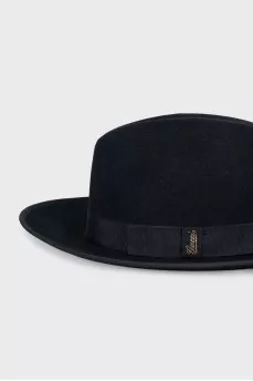 Black hat with logo