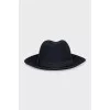 Black hat with logo