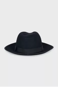 Black hat with logo