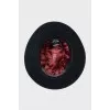 Black hat with logo