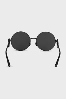 Round sunglasses with logo