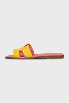 Oran two-tone flip-flops