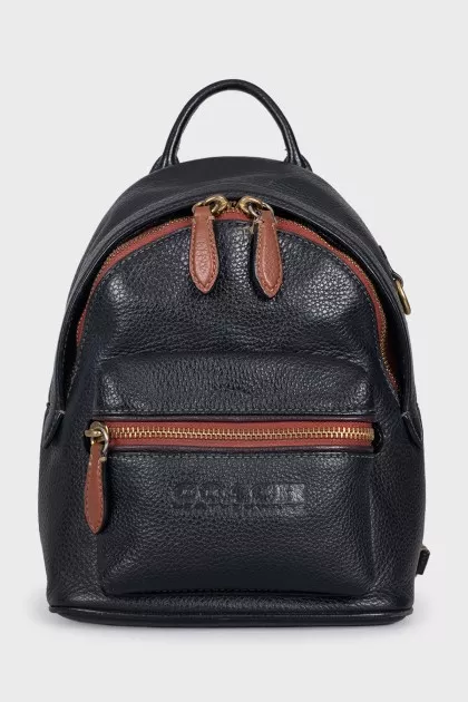 Backpack with accent handles