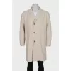 Men's beige coat