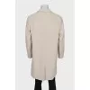 Men's beige coat