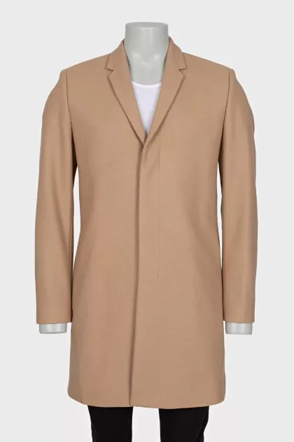 Men's brown coat