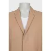 Men's brown coat