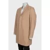 Men's brown coat