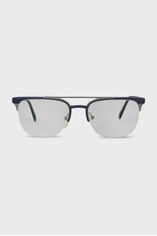 Men's glasses with narrow temples