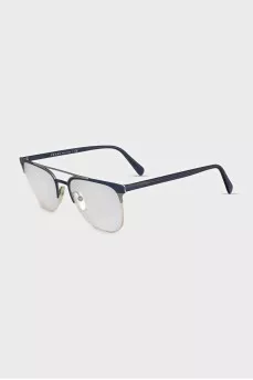 Men's glasses with narrow temples
