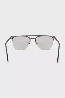 Men's glasses with narrow temples