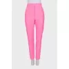 Pink suit with wool trousers