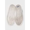 Кожаные кеды Vulcanized
