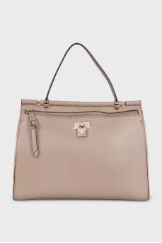 Brown Jasmine Tote