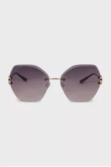 Purple gradient sunglasses