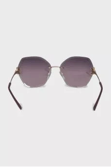 Purple gradient sunglasses