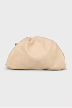 Бежева міні-сумка The Pouch
