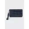 Men's crocodile leather wallet