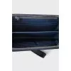 Men's crocodile leather wallet