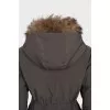 Fitted jacket with detachable collar