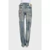 Vivienne Westwood x Lee Straight-leg jeans with patches