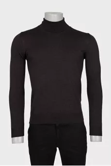 Men's wool turtleneck with tag