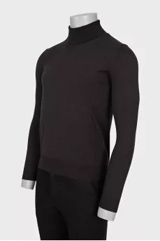 Men's wool turtleneck with tag