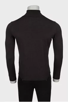 Men's wool turtleneck with tag
