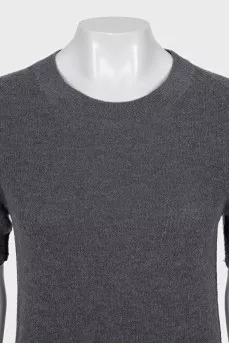 Slim-fit grey t-shirt