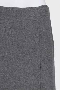 A-line midi skirt