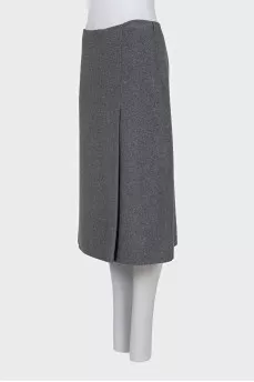 A-line midi skirt