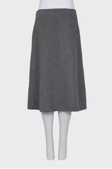 A-line midi skirt
