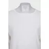 Jumper decorated with a transparent frill